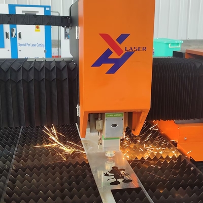 3000*1500mm CNC Laser Cutter 3000W 6000W 12000W Max Raycus dla blach metalowych