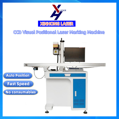 CCD Vision Positioning Laser Marking Machine 100W Automatyczne czujniki