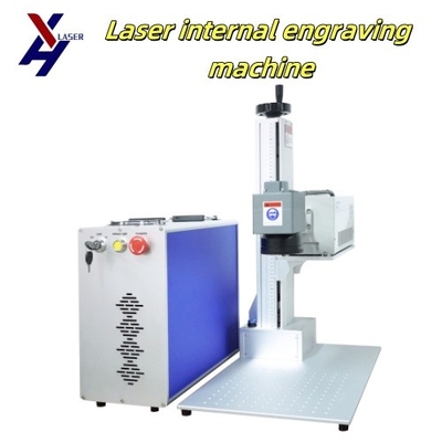 Ceny fabryczne Przenośny CNC Metal Plastic UV 3D Trophy Crystal Acrylic Jewelry Laser Marking Printing Engraving Carving Machine
