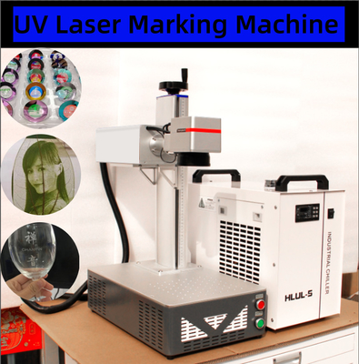 Wielofunkcyjna drukarka laserowa UV Laser Marker do szkła metalowego, plastiku, skóry drewnianej