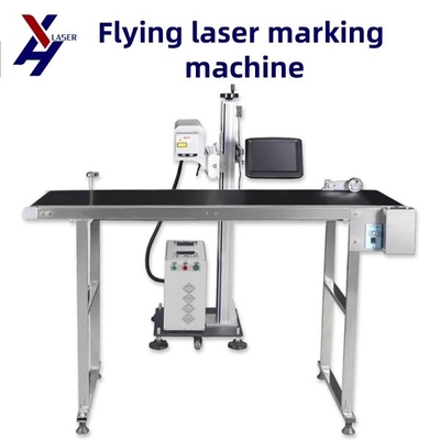 Dwie głowice 12,7 mm 25,4 mm UV Inkjet Laser Printer Batch Coding Machine 2,5 Online Inkjet Printer