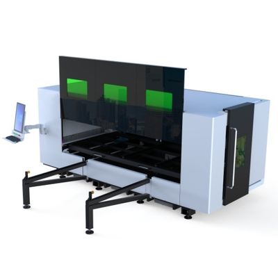 Wysokiej Mocy Boczny Wyciąg 6000W 3015LS Włóknista Wyrzynarka Laserowa do Blach