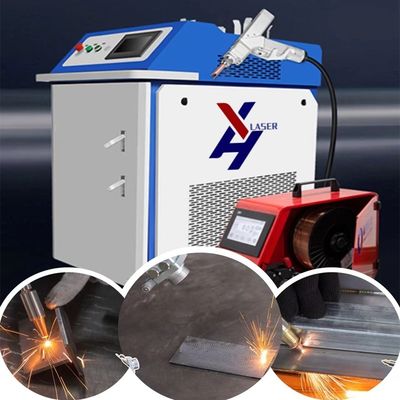Łatwy w obsłudze spawarka laserowa 1000W 2000W 3000W ze spawaniem, czyszczeniem i cięciem do metalu